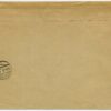1944 German registered field post letter over Dienstpost, Narwa/Narva - Kiel, Germany - Image 2