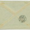 1934 R-letter from seasonal post office Tartu Näitus w. 20s anti-tuberculosis stamp, Tartu - Petseri - Image 2