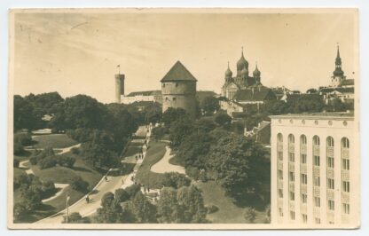 1938 postcard abroad ÕES scolars, Petseri - London, England - Image 2