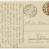 1920 early postcard w. single 35p Tallinn skyline stamp, Petseri/Petchory - Võru