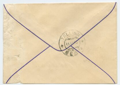 1919 early cover, Petseri/Petchory - Tallinn - Image 2
