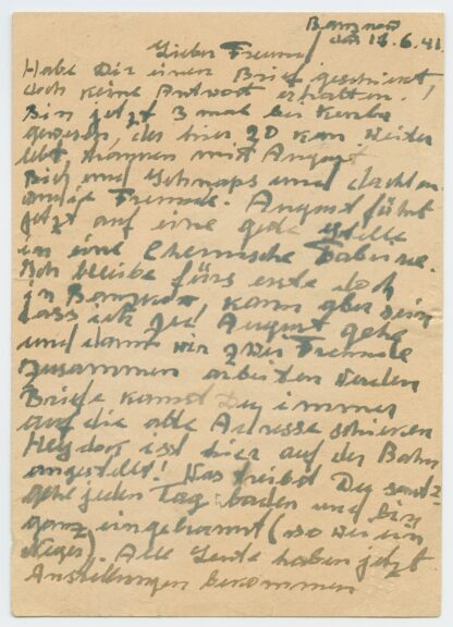1941 ESSR, war begins, incoming censored stationery Schwerin, Germany - Tallinn, Kopli, Tehnikaülikool - Image 2
