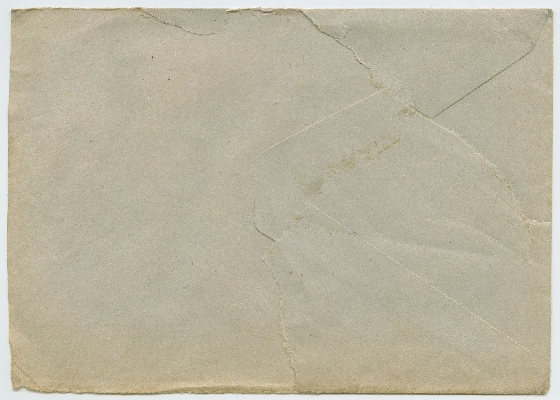 1944 German Dienstmarke 8 Rpf single, Tallinn/Reval local (damaged) - Image 2